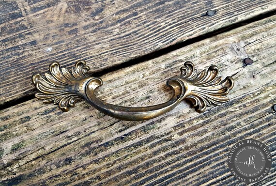 French Provincial Drawer Pull Victorian Dresser Pull Vintage Etsy