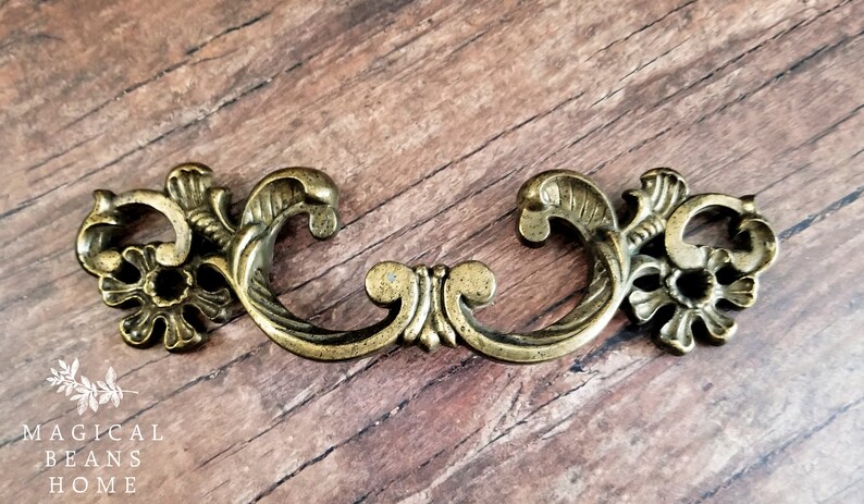 Antiqued Brass Drawer Pulls Kbc French Furniture Pulls French