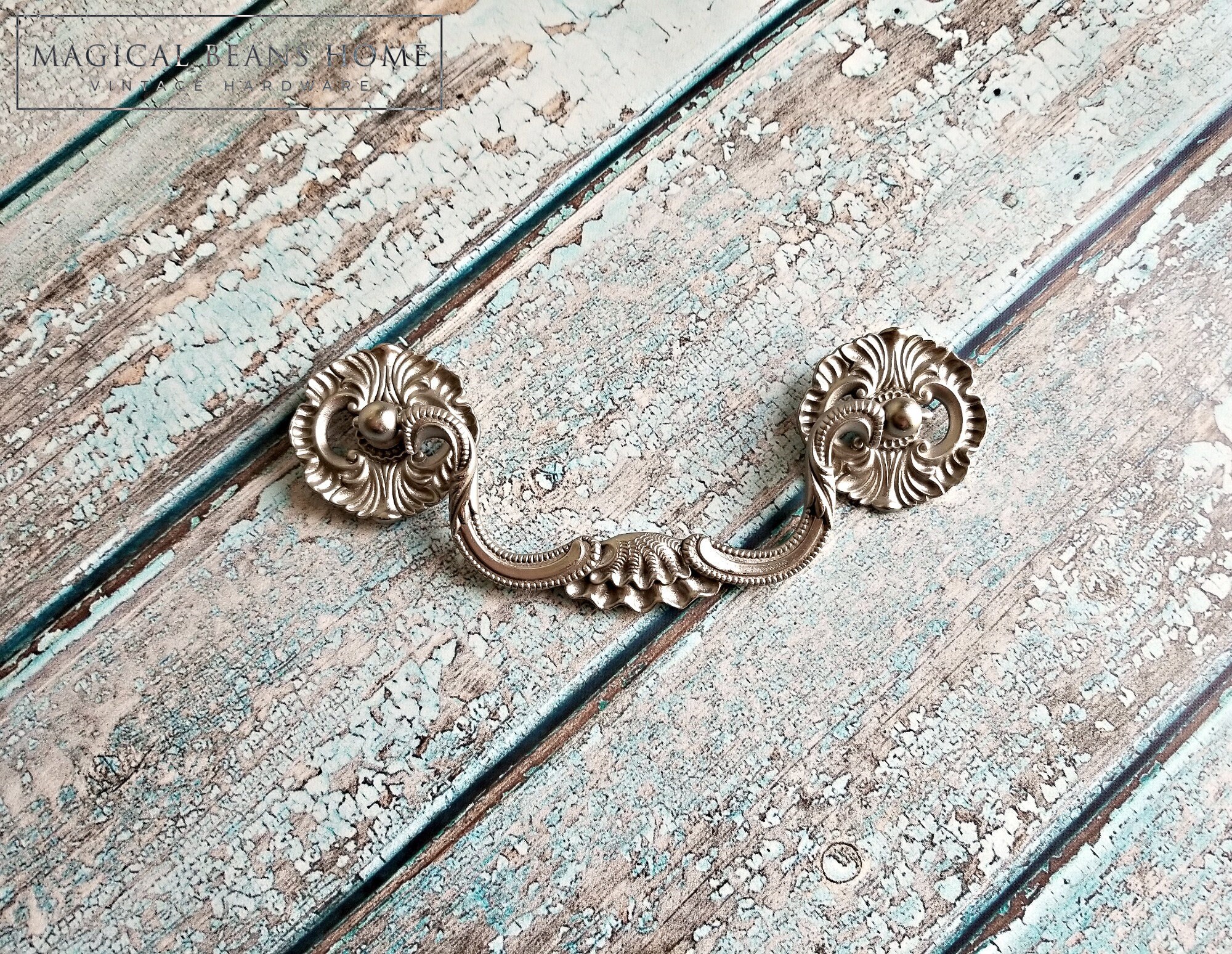 Clam Shell Drawer Pull KBC Coastal Cottage Bail Pull Silver Etsy