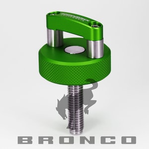 Ford Bronco Hard Top Thumbscrews, Designed in California, Gift for him, Bronco, Bronco Gifts,  Quality USA Design, 8 Set Aluminum