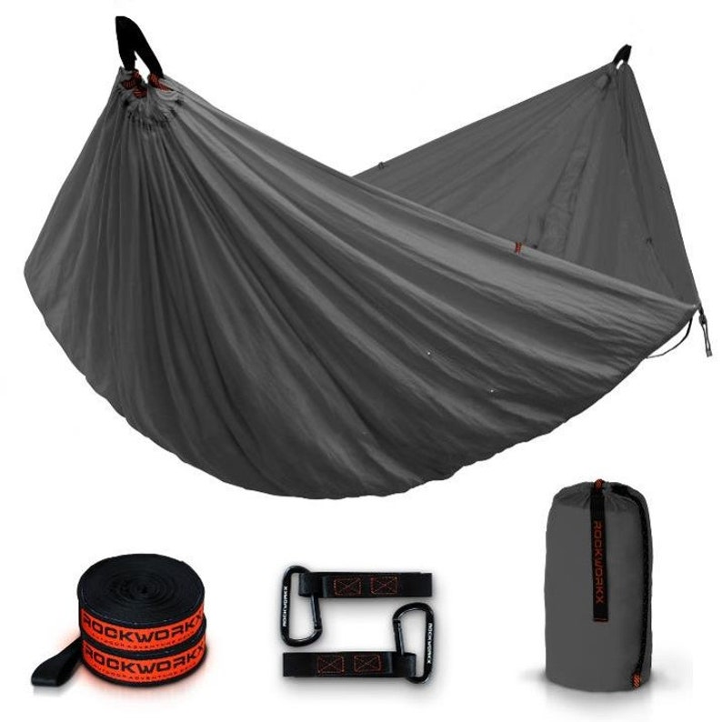 Double Black Camping Hammock - Thumbnail 2