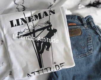 Lineman Attitude tee