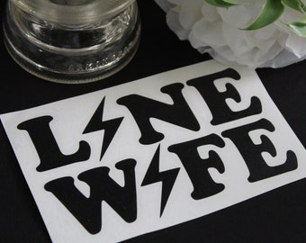 LINE WIFE Decal