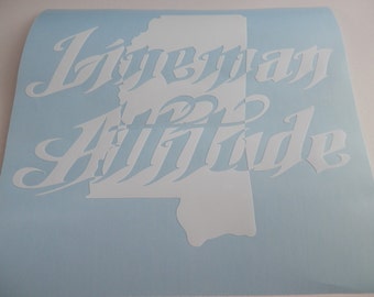 Mississippi LINEMAN ATTITUDE DECAL