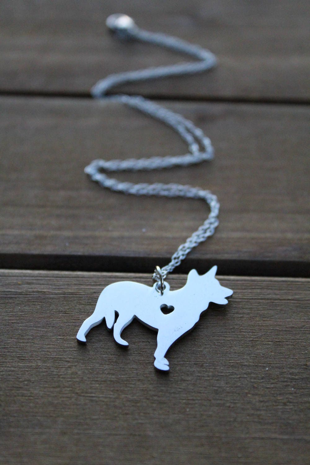 german shepherd necklace Etsy