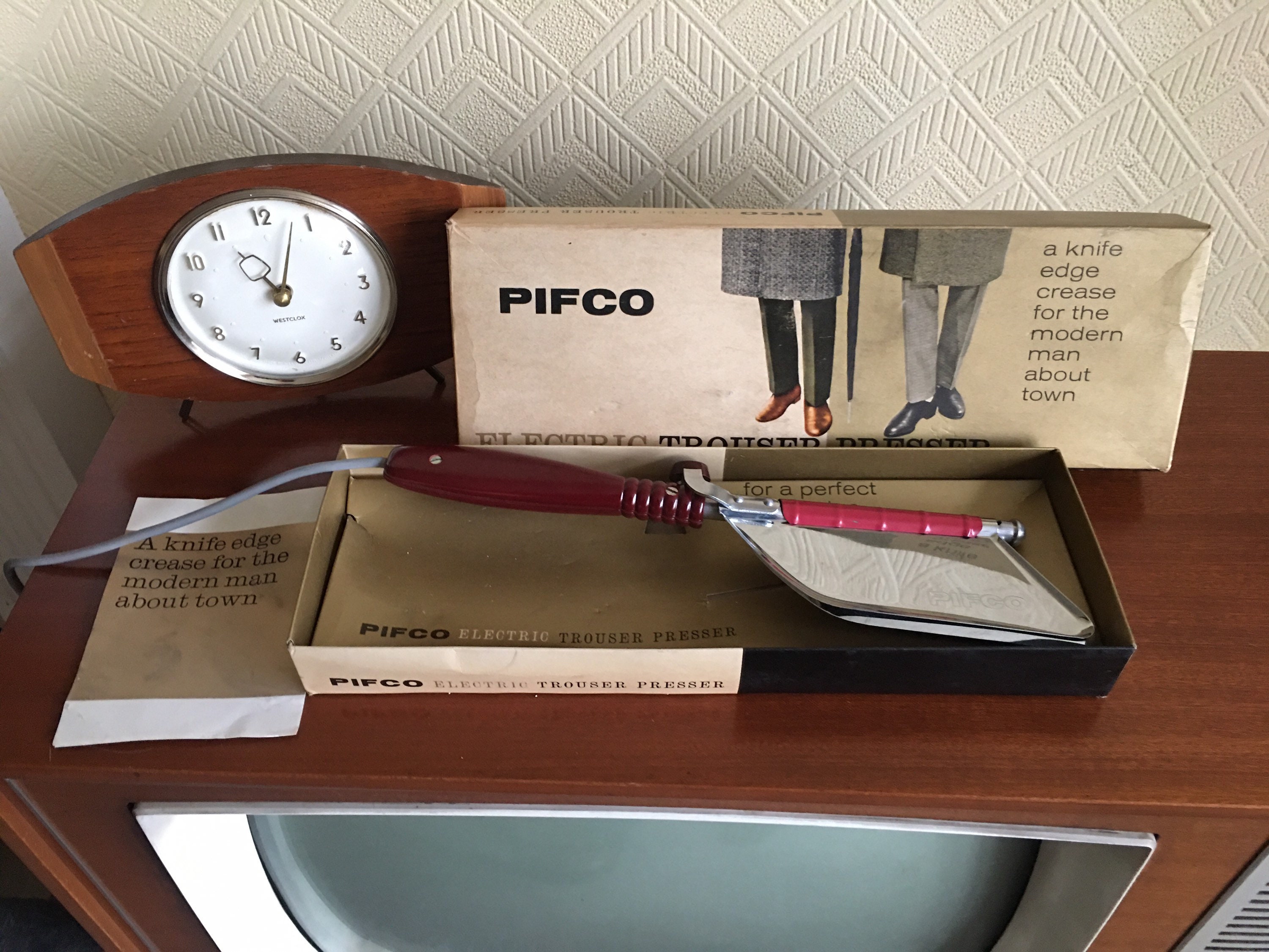 Vintage Pifco Trouser Press Original Box Full Working Order Etsy UK