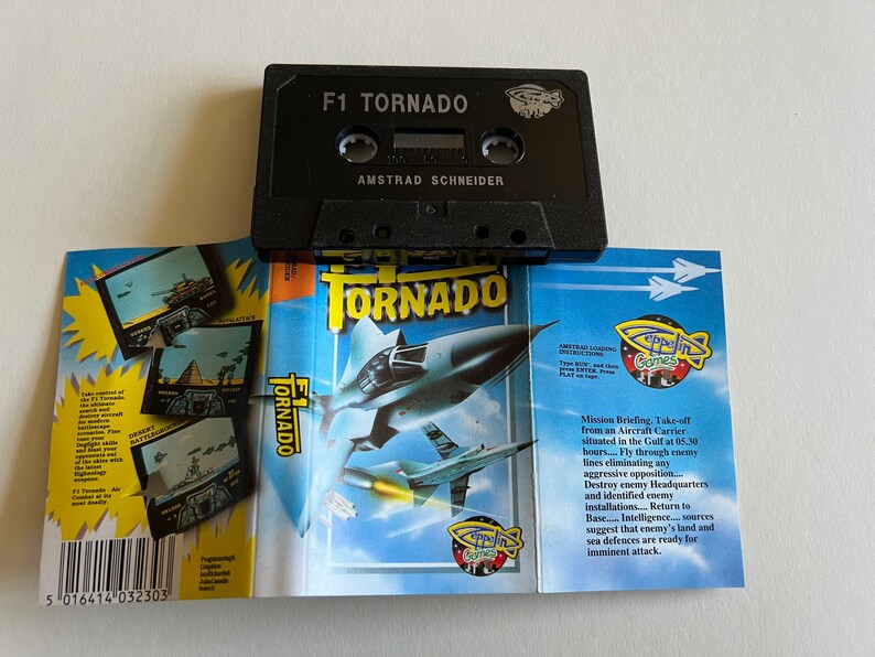 Jeu Amstrad CPC 464 - F1 Tornado - Eidos - Occasion Bon État