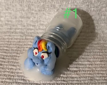 Rainbow Dash Jar Etsy