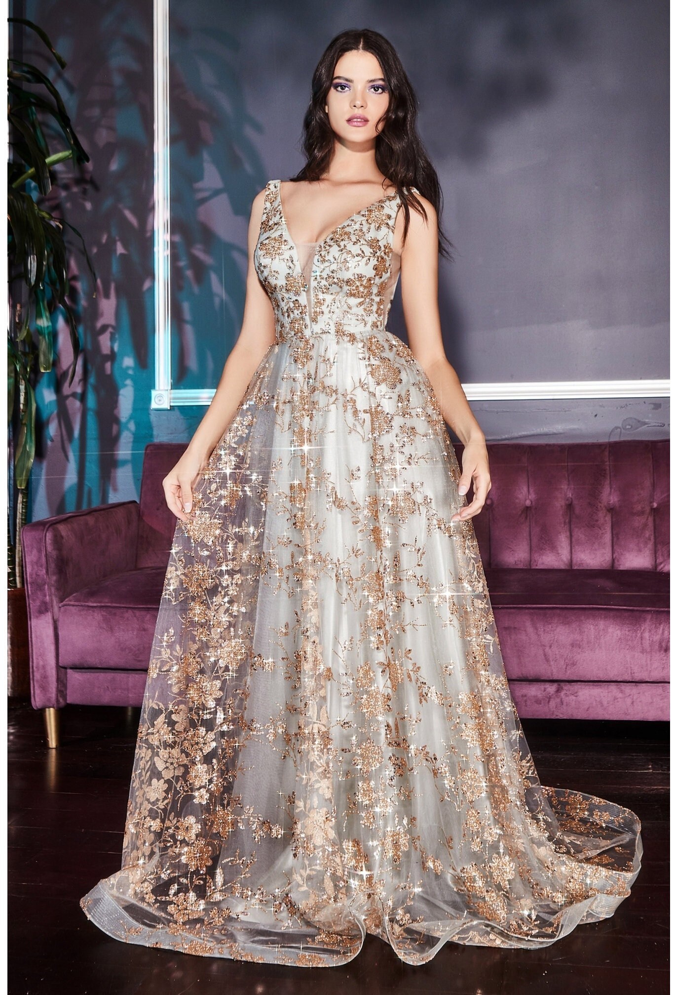 Gold Ball Gown - Etsy