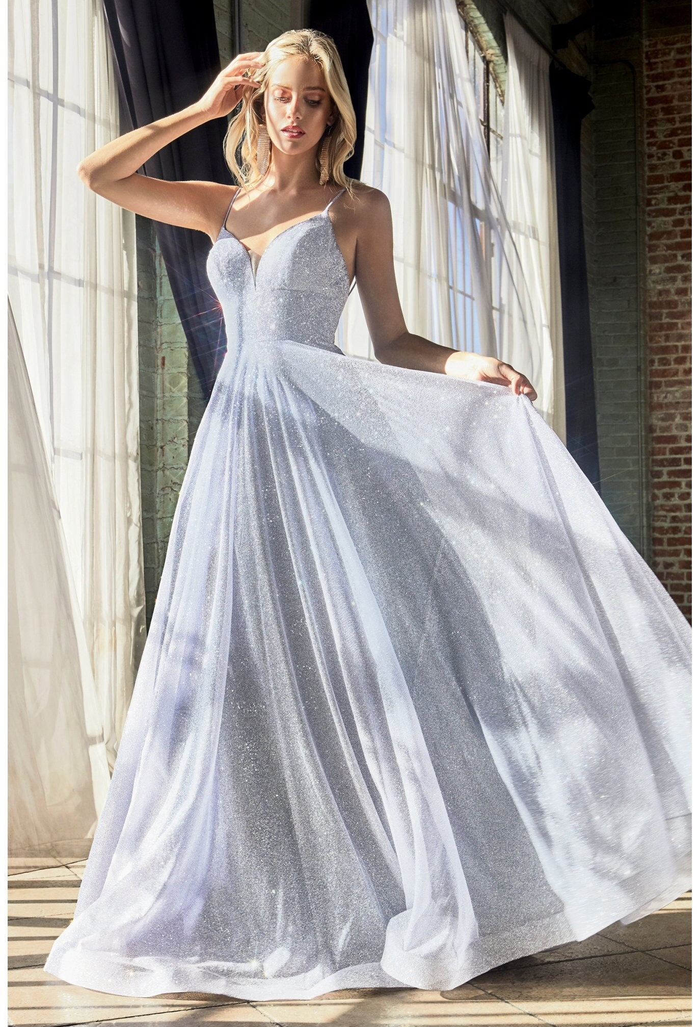 cinderella blue prom dress