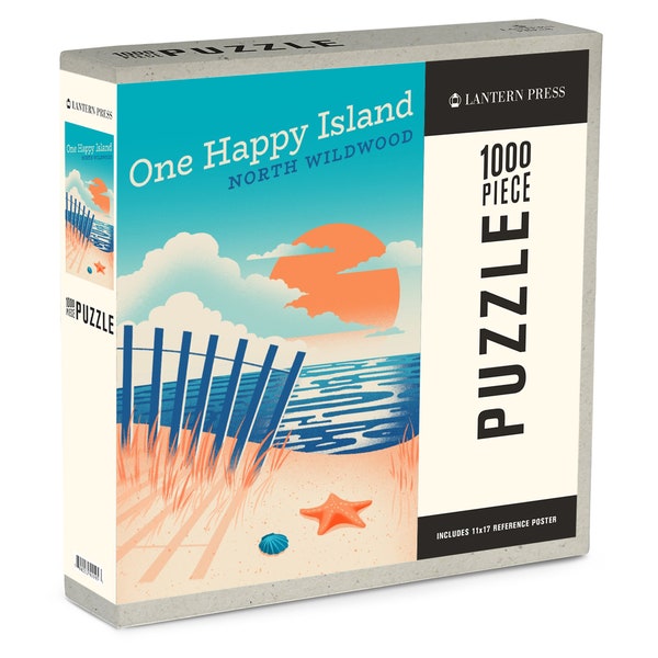 New Jersey Shore Jigsaw Puzzle Etsy