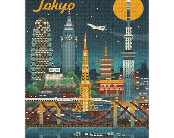 Jigsaw Puzzle Japan Etsy