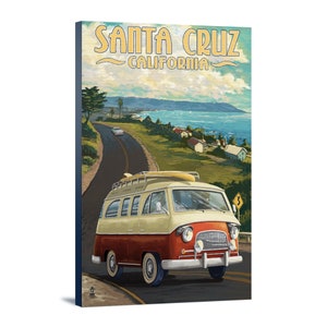 Joe Ledbetter Caravan Print アートプリント HANDPAINTED SURFBOARD – Ransom Studios