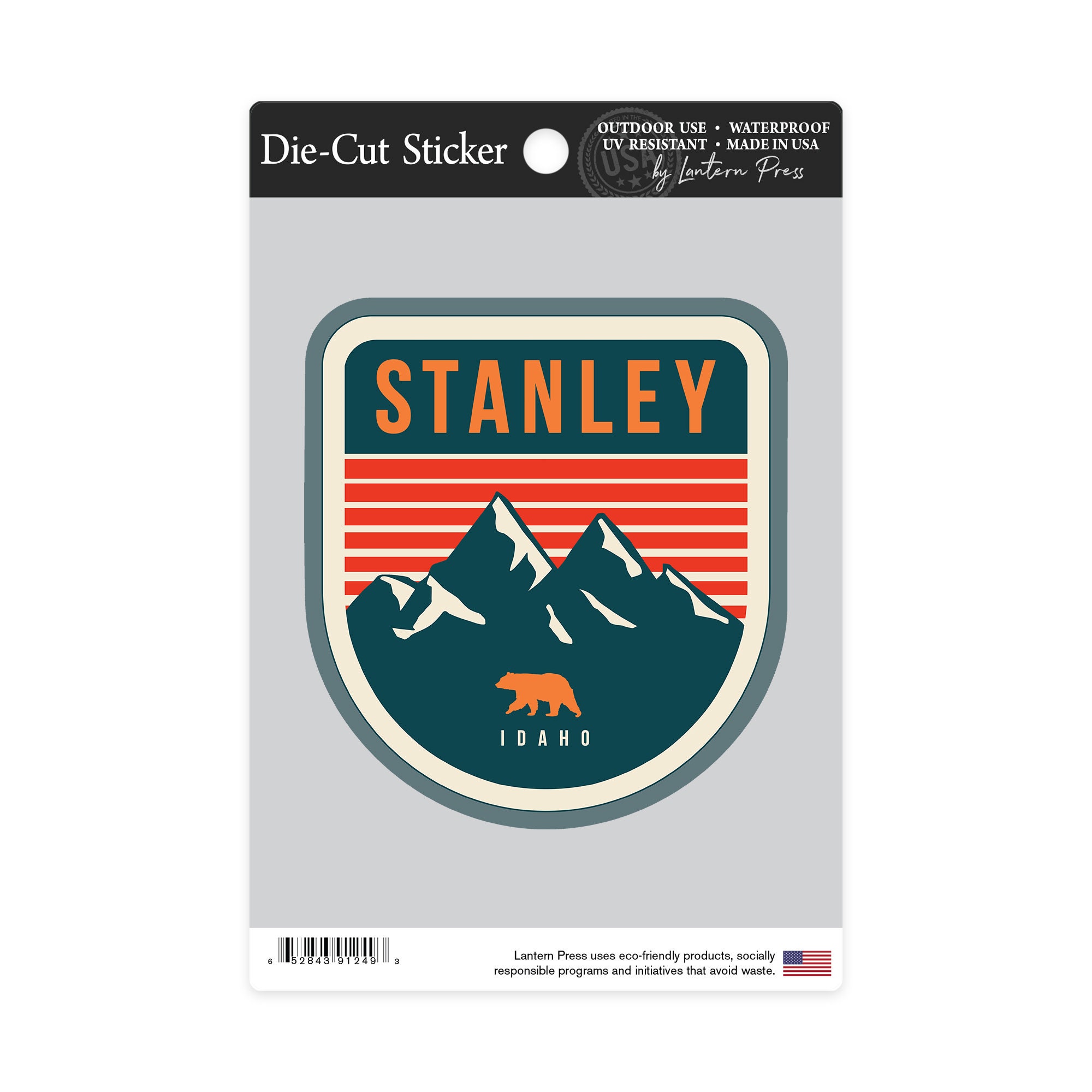 I Love(Heart) Stanley Idaho Sticker