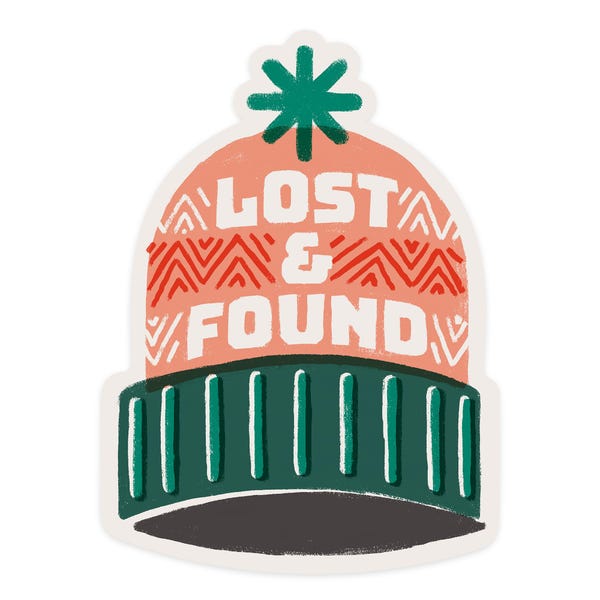 Lost and Found Sign - Etsy