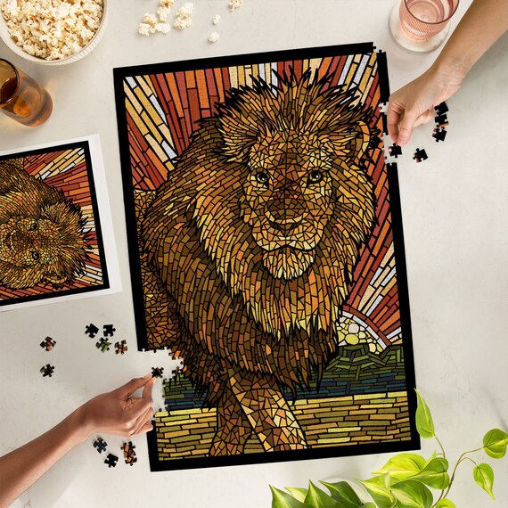 Puzzle Lion Family, 1 000 pieces