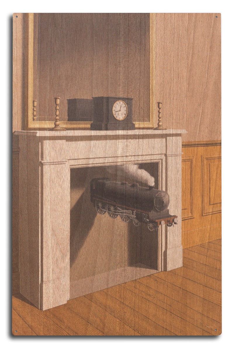 Time Transfixed Artist Rene Magritte c.1938 Masterpiece