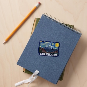 Die Cut Sticker Breckenridge, Colorado, Pikes Peak, Starry Night, Vinyl...