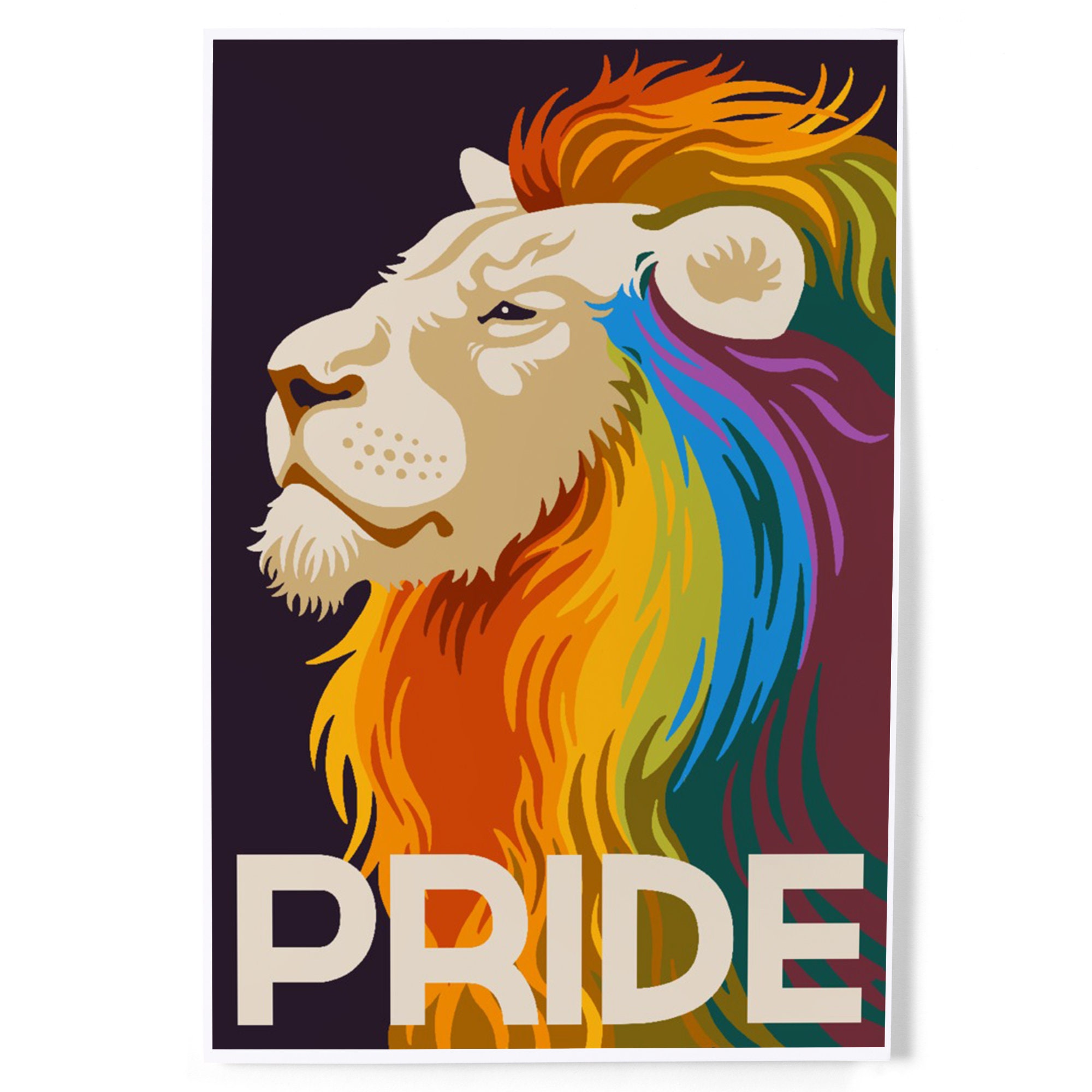 Buy Prints Gay Pride Lion Posters Hang Ready Online in India - Etsy