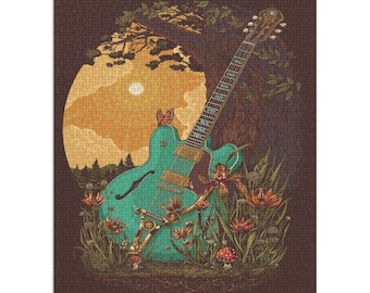 2000 Pieces Wooden Puzzles for Adults-Guitar-Puzzle Modern Home Decor Unique Gift Intellectual Game Wall Art Picture 2000 Pieces Wooden Puzzles for Adults-Guitar-Puzzle Modern Home Decor Unique Gift Intellectual Game Wall Art Picture