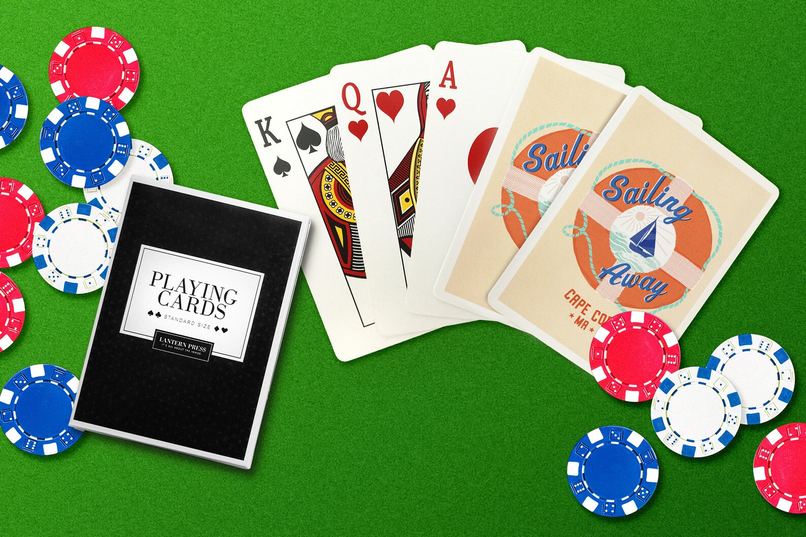 Playing Cards Cape Cod Massachusetts Dockside Series Etsy