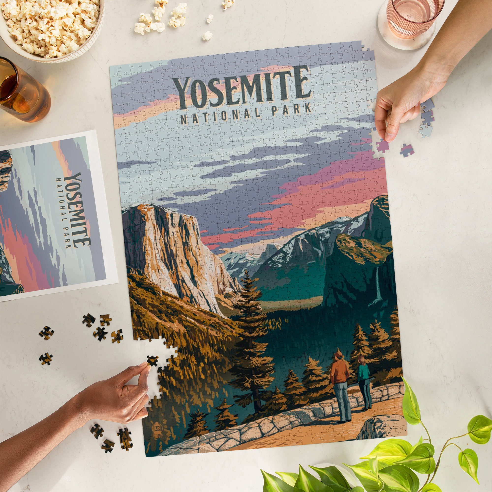 Puzzle, Yosemite National Park, California, Stay Curious, Ranger Scene,  Geometric, 1000 Pieces, Unique Jigsaw, Family, Adults - Yahoo Shopping