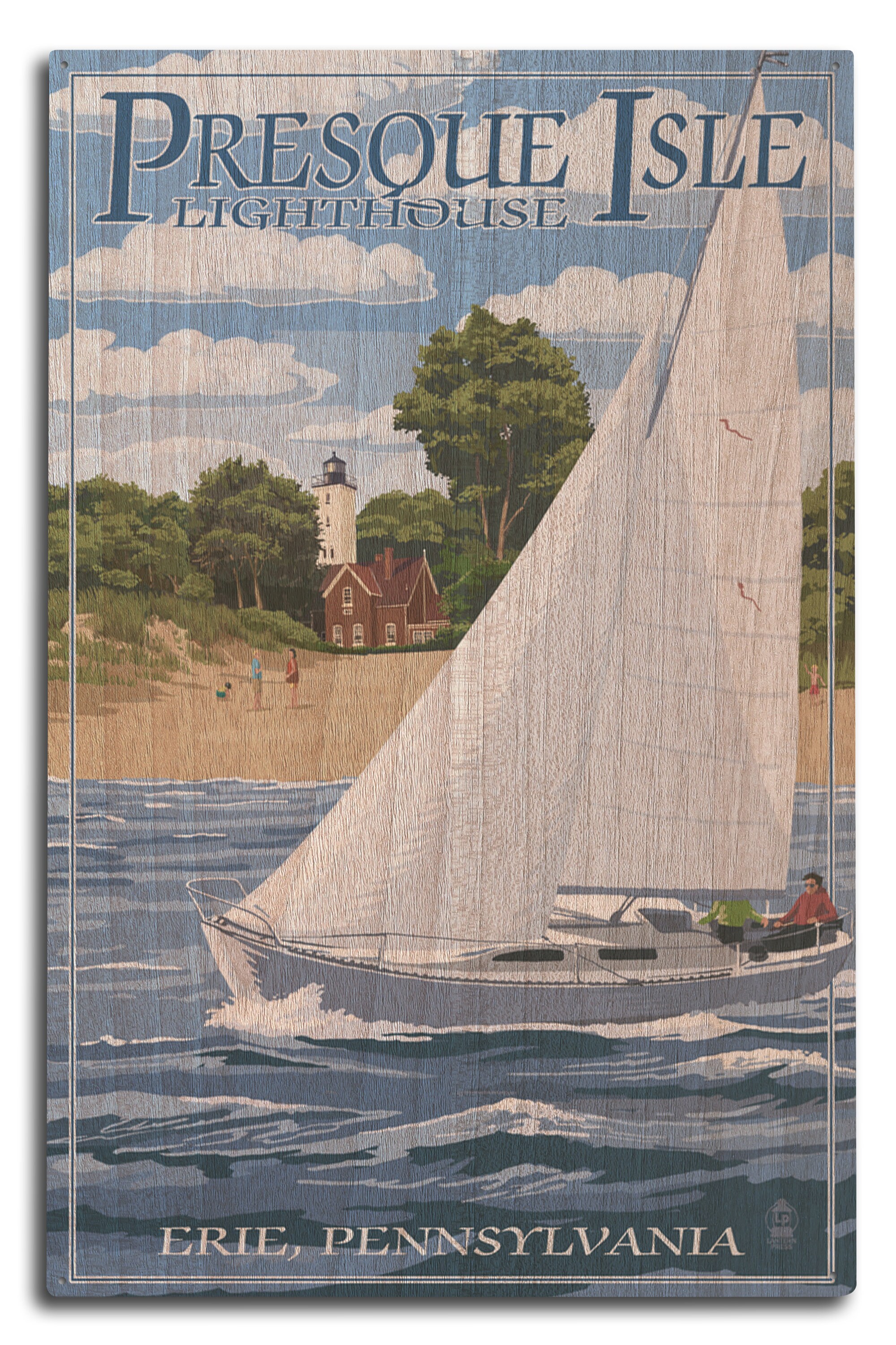 Erie Pennsylvania Presque Isle Lighthouse 6 Sizes Art Etsy