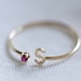14k Dainty Chain Ring / Super Dainty Link Chain Ring / Barely There ...