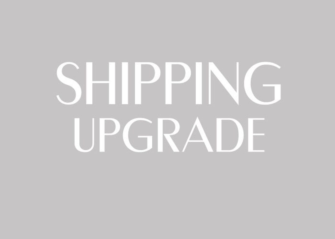 Shipping Upgrades Etsy