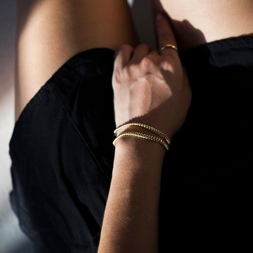 Ultimate Dainty Chain Bracelets // Delicate Chain stacking bracelet // layering bracelet // Gold chain bracelets // bracelet gifts for her