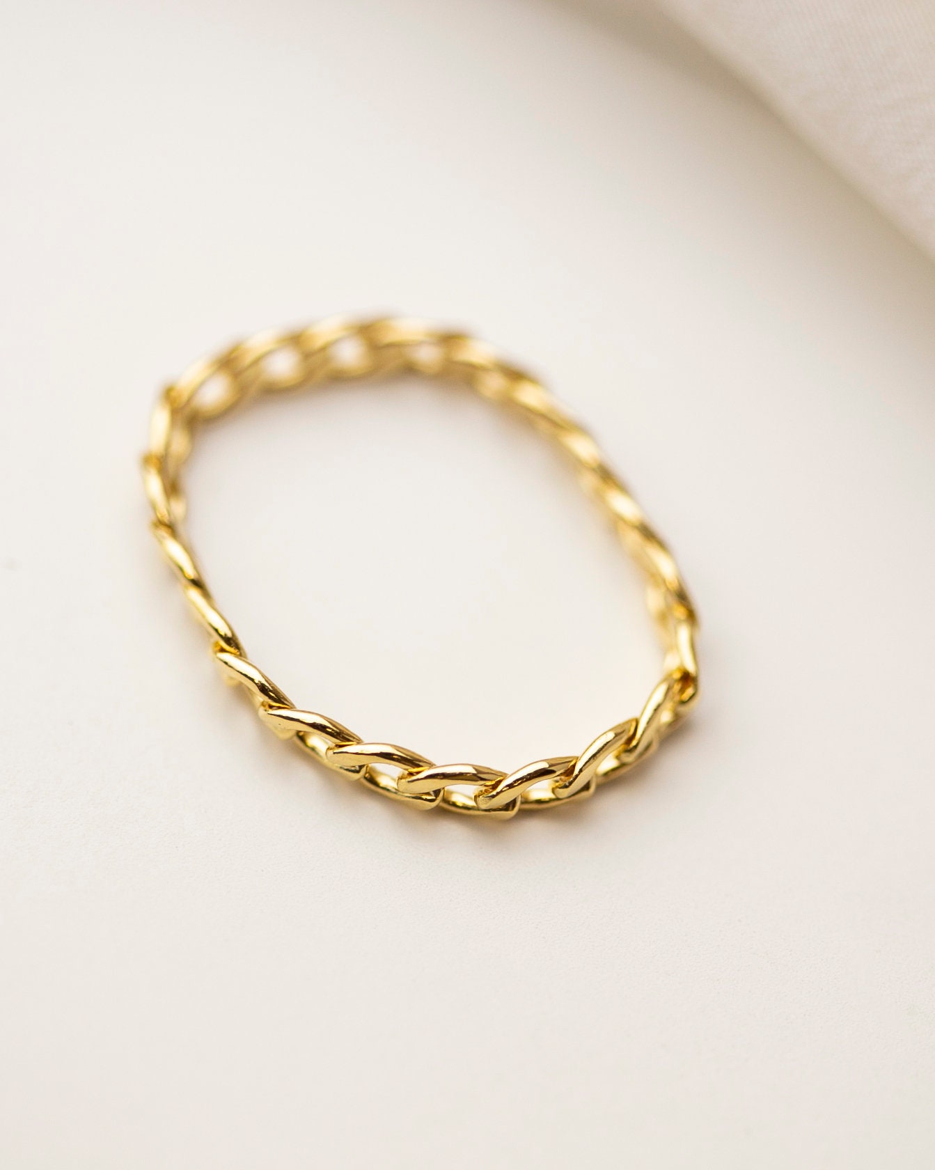 Chain Ring II Simple Minimalist Chain Rings | Stackable Ring | Stacking ...
