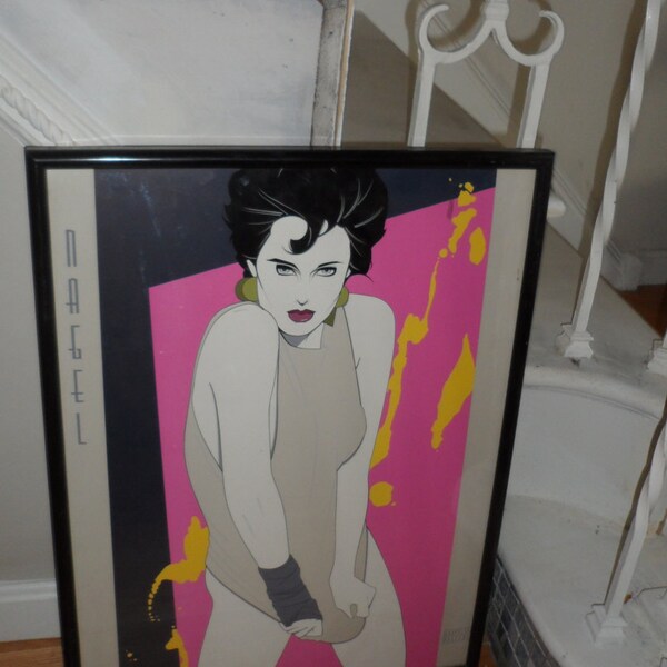 RESERVED 4 mary  patrick nagel graphocs poster splash 1990 will get proper ship quote