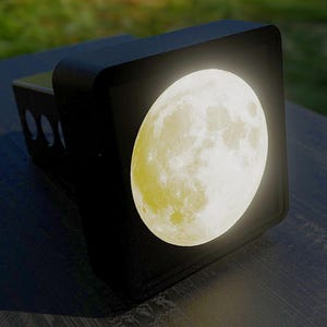 Lunar Moon Illuminated LED Hitch Cover Light