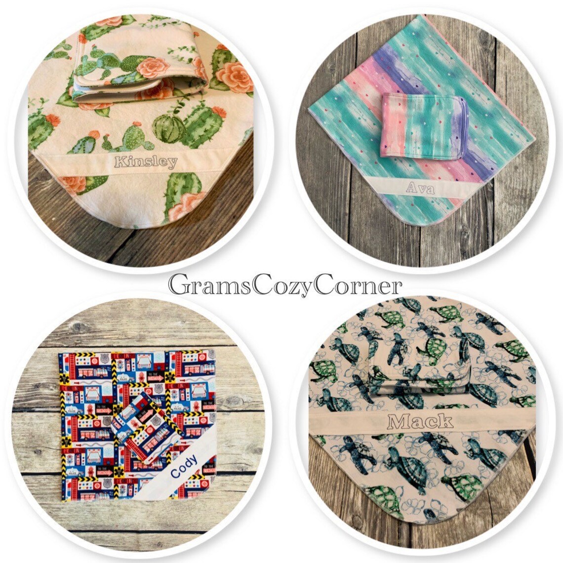 Receiving Blanket Setsover Sized Handmade Flannel Etsy