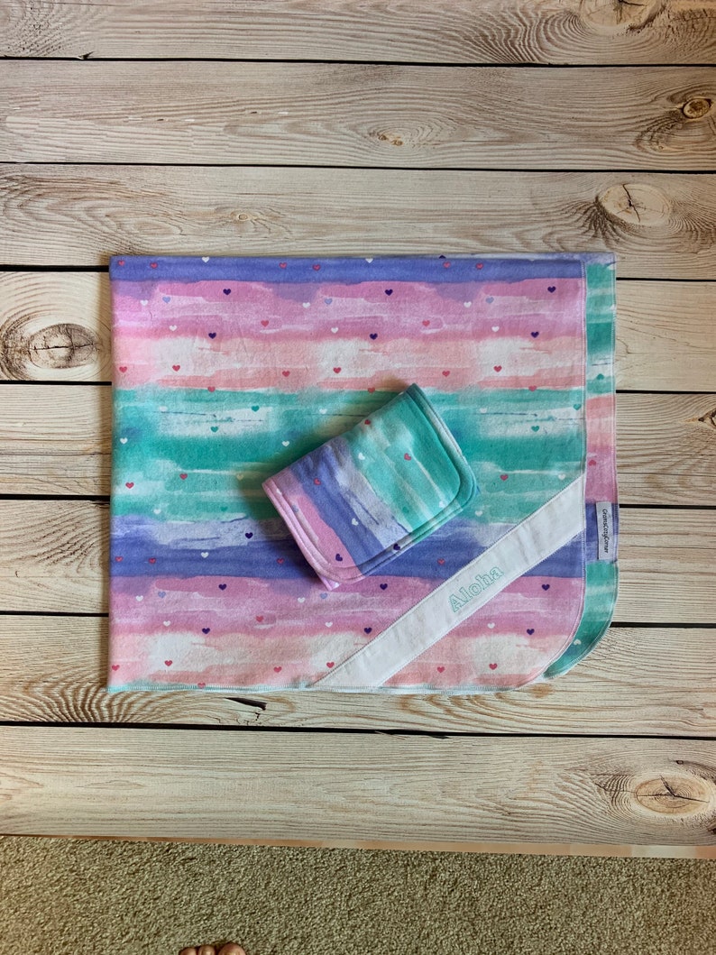 Receiving blanket sets Over sized handmade flannel receiving Etsy