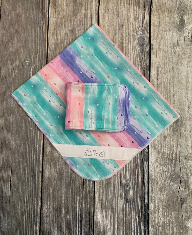 Receiving blanket sets Over sized handmade flannel receiving Etsy