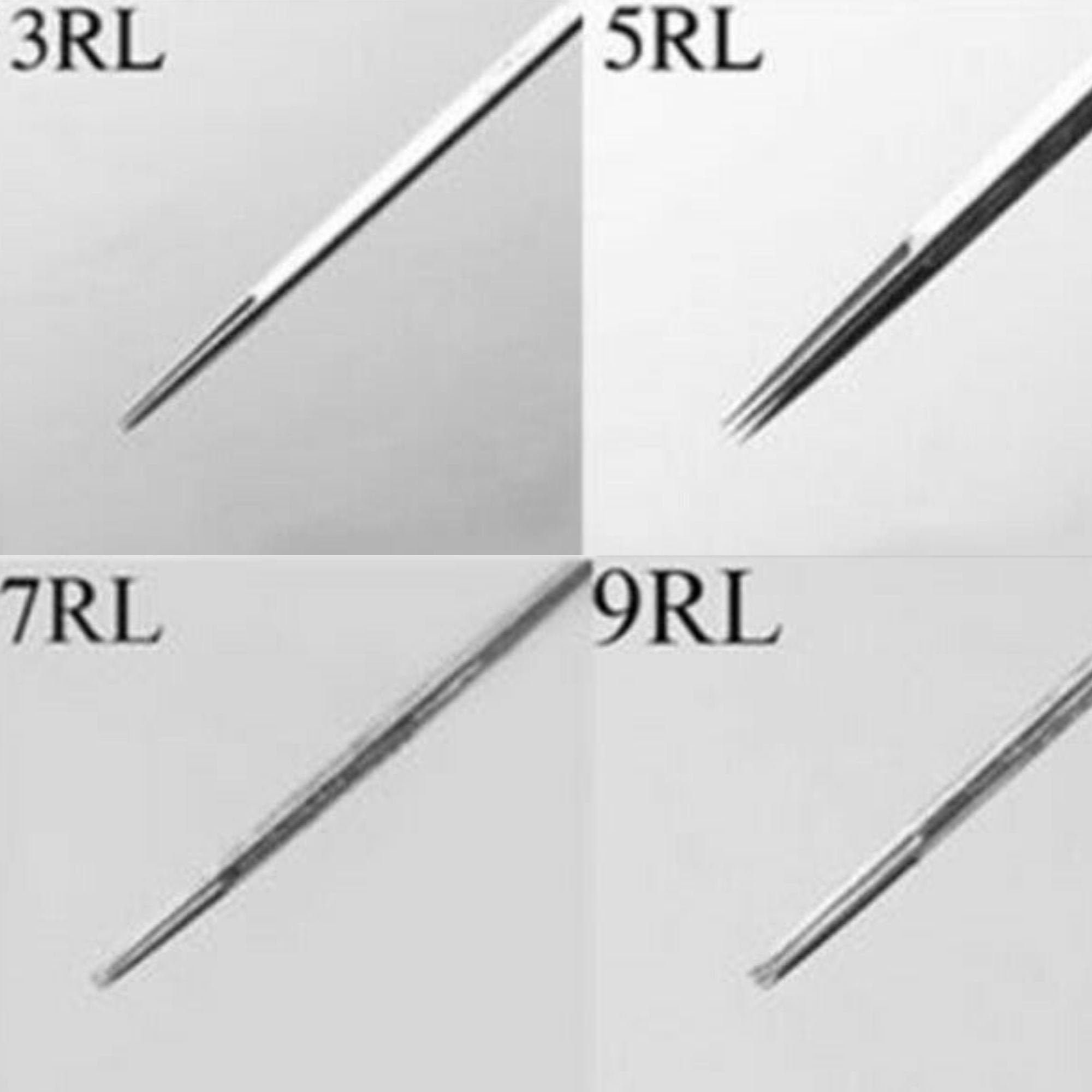 50 Tattoo Needles 3RL Tc Tattoo 3 Round Line for  Ubuy India