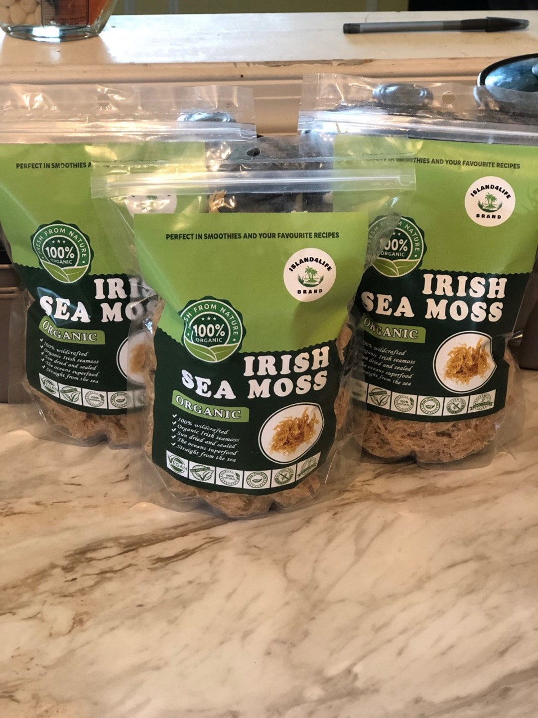 5 Lb Sea Moss Business Start up Lot 100 Raw Irish Moss WILDCRAFTED