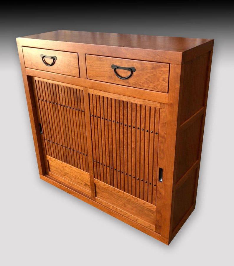 Japanese Furniture Shoe Chest Getabako Storage Nara Etsy