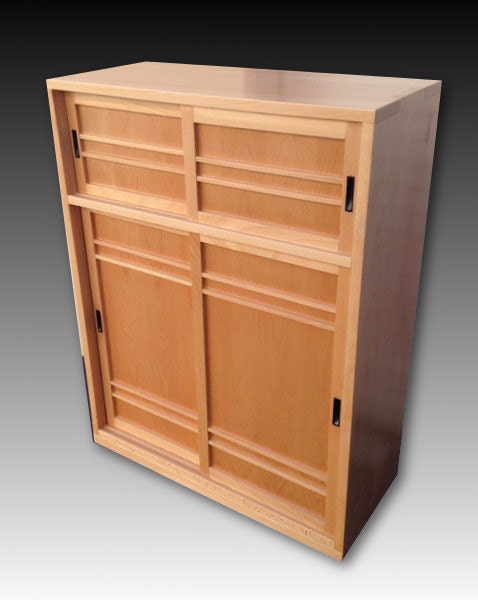 Japanese Furniture, Shoe Cabinet, Getabako Tansu Chest 