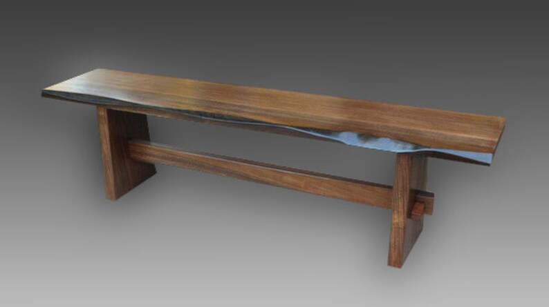 The Kyoto Bench Japanese Style Beech Wood Bench | Etsy