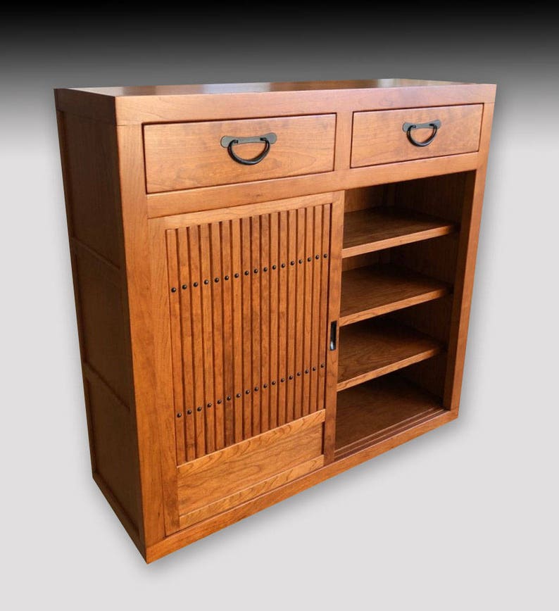 Japanese Furniture Shoe Chest Getabako Storage Nara Etsy