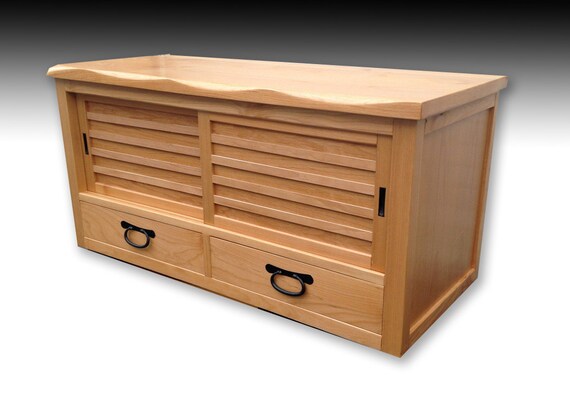 Japanese Beech Okidoko Or Geta Shoe Bench Etsy