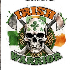 Irish Warrior Shirt| Celtic Sublimation | Viking Sublimation |  Celtic Design| Warrior shirt |Viking Design