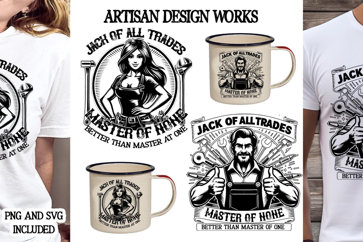Jack of All Trades Svg - Etsy
