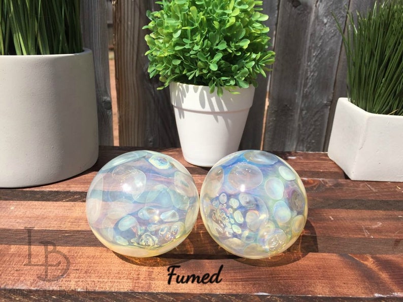 One Hand Blown Glass Christmas Ornament Lightweight Glass Etsy