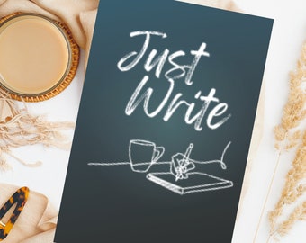 Scrivi solo taccuino verde acqua