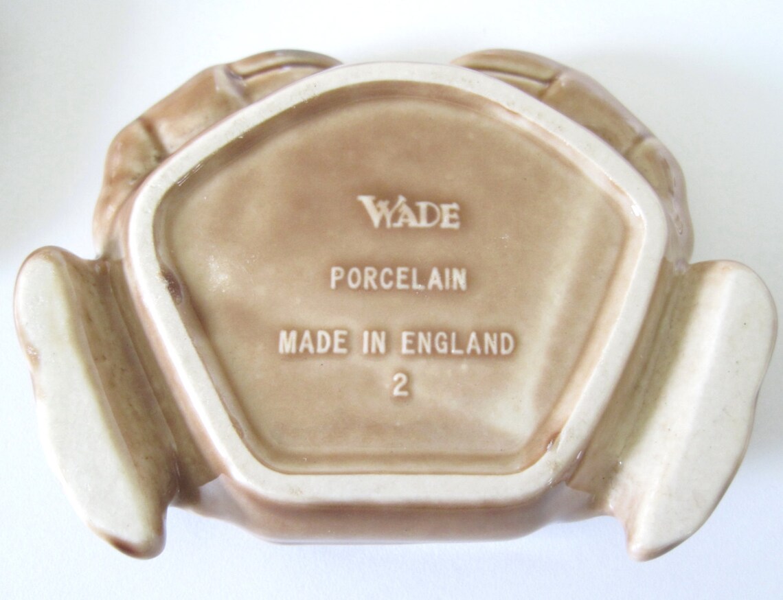 Vintage Wade Porcelain Crab Trinket Box Cancerian Birthday Etsy