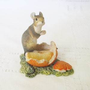 1980s Signed by Artist Ray Ayres ~ Made In Scotland Border Fine Arts Puppy Dog Figurine Puppy Dog Chewing On Slipper