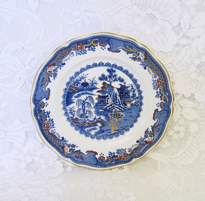 Mason's Ironstone Gold Willow Pattern 9 image 0